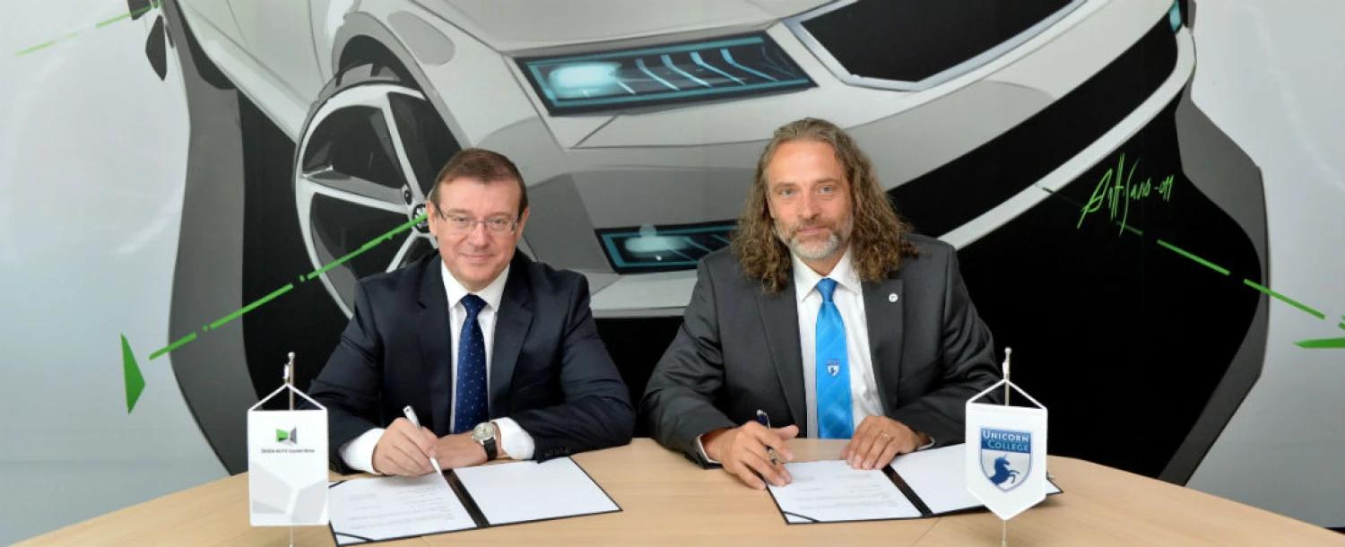 Škoda Auto a&nbsp;Unicorn Vladimíra Kováře chystají nový studijní obor