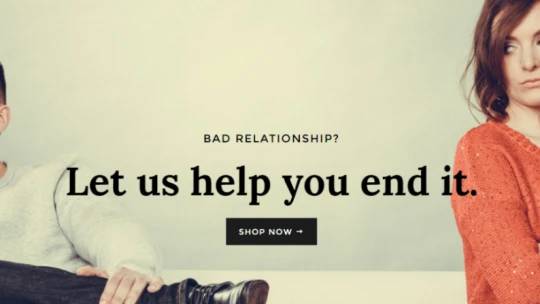 Trable s&nbsp;láskou za vás vyřeší Facebook či&nbsp;Breakup Shop. Zn. Bezbolestně
