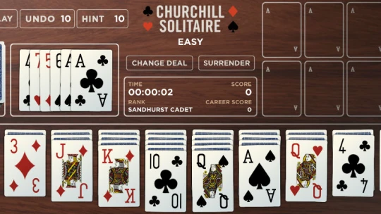 Mučení pro solitéry: zahrajte si karty jako Churchill