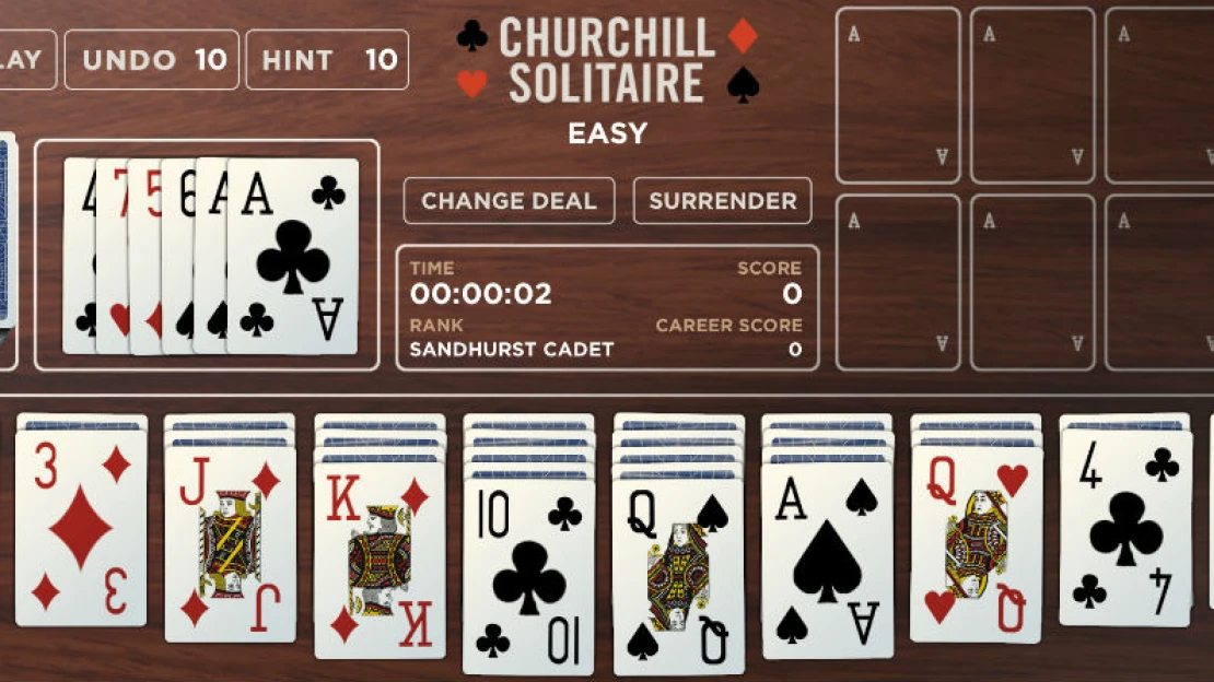 Mučení pro solitéry: zahrajte si karty jako Churchill