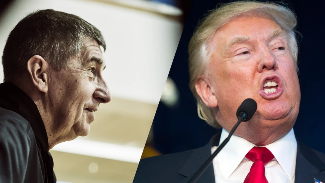 Když česká miliardářská dvojka potká americkou 259. Babiš versus Trump