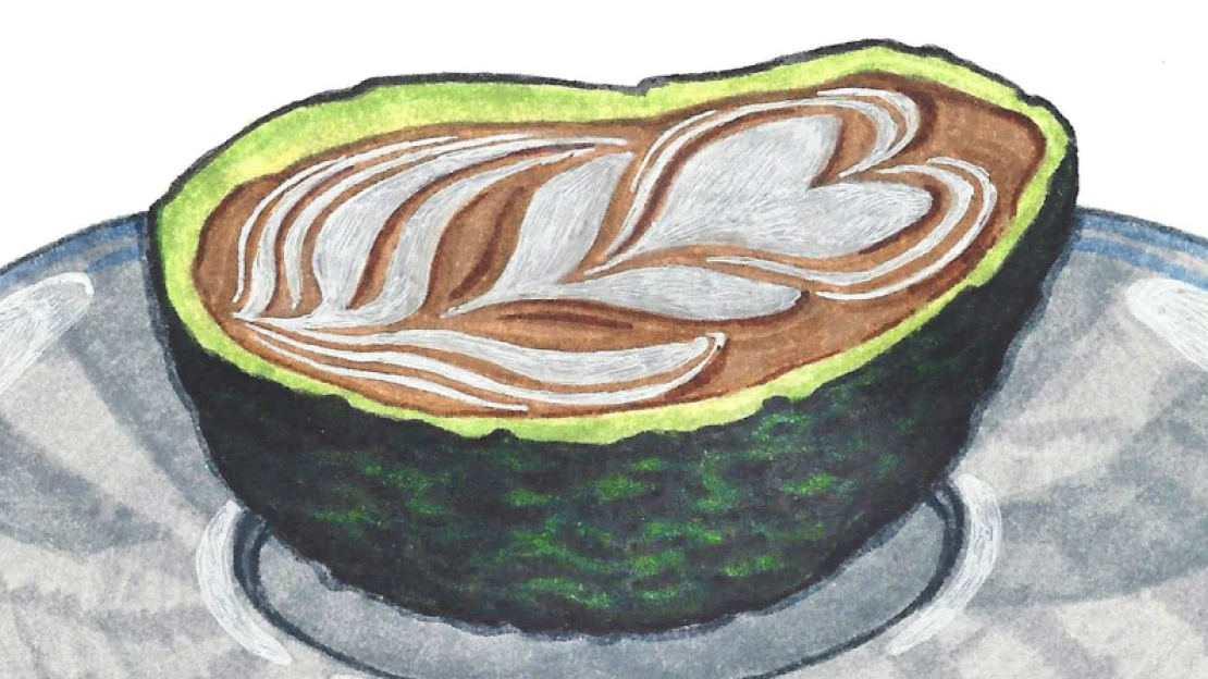 Nový hit Instagramu, co uhranul Austrálii: latté ve slupce od avokáda