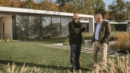 Architekt a investor. Jak vznikala nová vila Zbyňka Frolíka od Petra Koláře