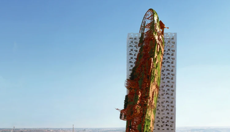 Vizualizace budovy Top Tower