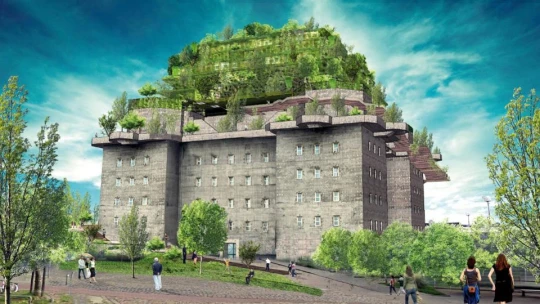Užijte si pobyt! Z&nbsp;nacistického bunkru v&nbsp;Hamburku bude luxusní hotel