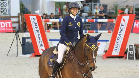 Anna olympijská. Dcera Petra Kellnera si jízdou v Tokiu splnila sen