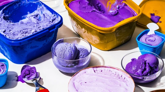 Fialová zmrzlina i&nbsp;zelená móda. Tohle jsou trendy letošního roku
