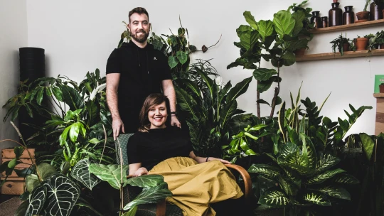 Mícháme dezinfekci a&nbsp;rostliny nám pomáhá rozvážet Liftago, říká „zelené“ duo Hænke