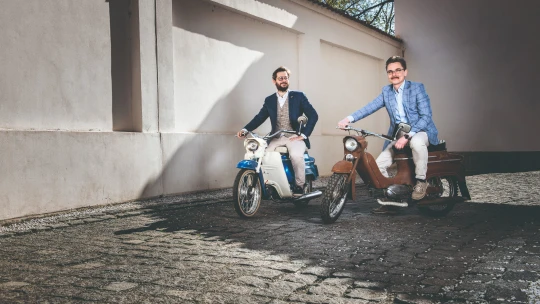 Půjčovna fichtlů vám vrátí vzpomínky na první vůni benzinu