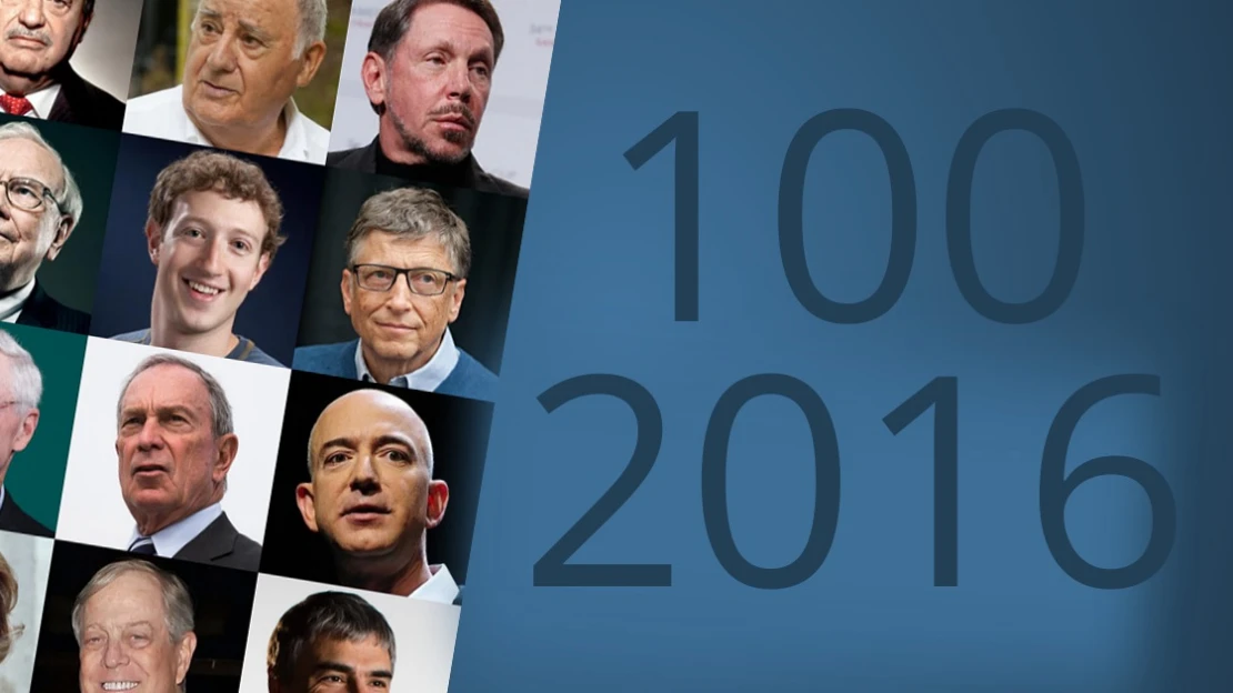 100 nejbohatších lidí světa 2016
