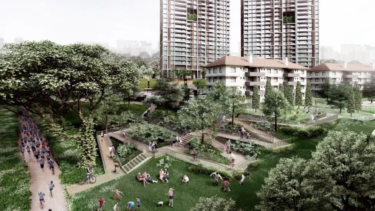Sídliště ze stavebnice. V&nbsp;Singapuru vyrostou vůbec nejvyšší prefabrikované paneláky na světě