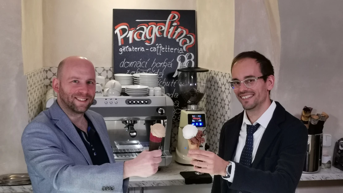 Covid nám umožnil pozvolný rozjezd, říkají právníci, kteří u&nbsp;Hradčan vyrábí gelato