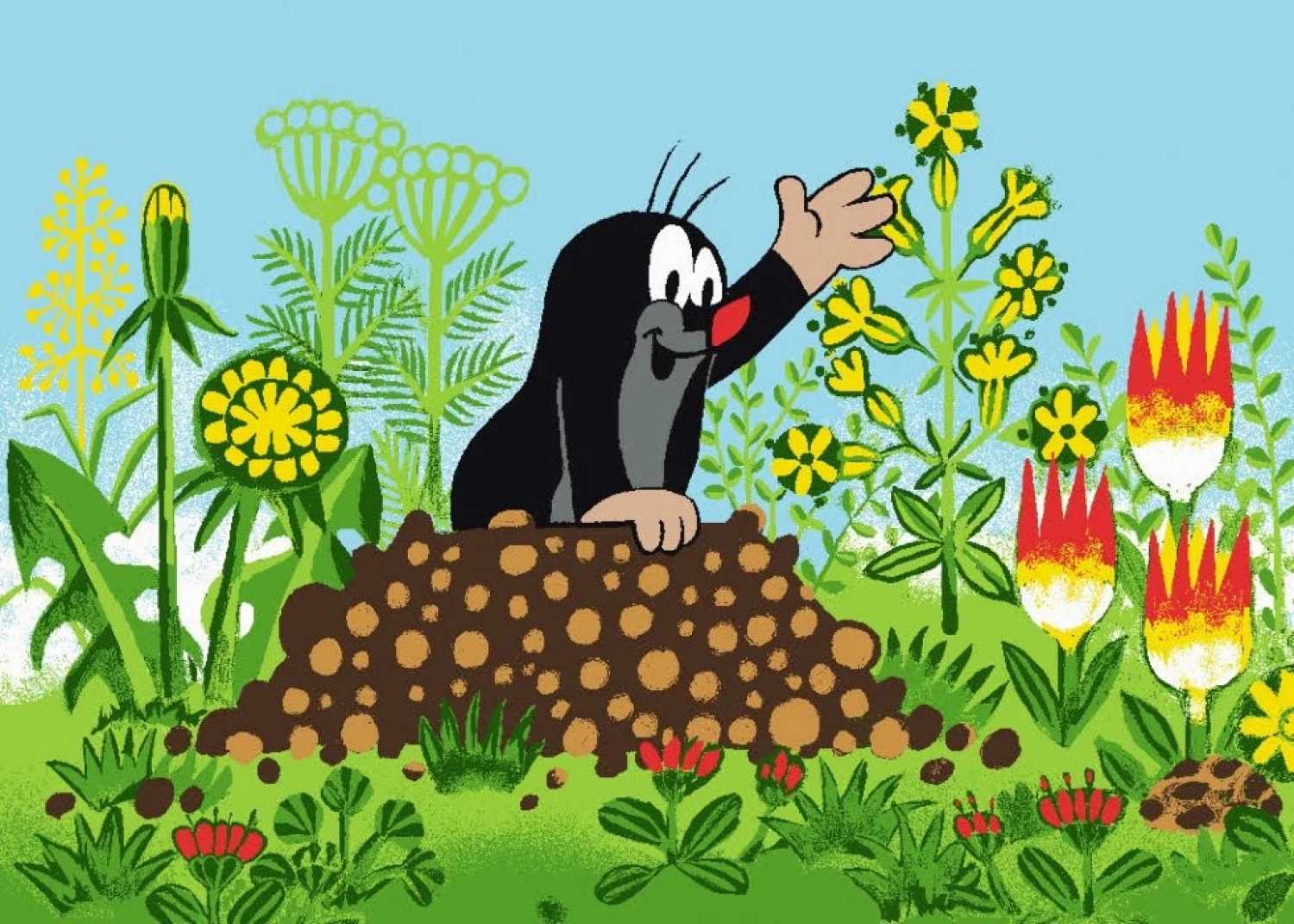 Jak krtek k pandě přišel a teď ji poslal do háje. Příběh animované postavy dostal happy end