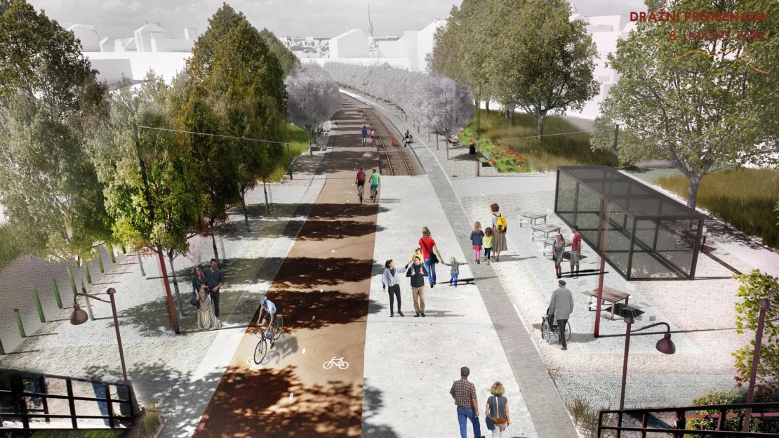 Promenáda spojující Strašnice a&nbsp;Vršovice nebude mít v&nbsp;Evropě obdoby, říká její architekt