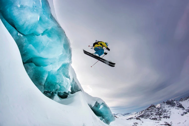 lyžování, freeriding, robin kalet