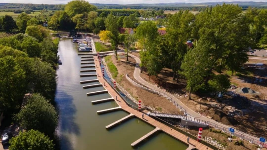 Baťův kanál v&nbsp;novém. Turistický hub je první vlaštovkou z&nbsp;miliardové modernizace