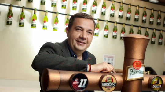 Prazdroj má nového generálního ředitele. Stal se jím 41letý Rumun Dragoș Constantinescu
