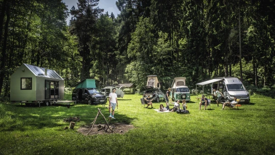 Hotely na kolech. Vyzkoušeli jsme ty nejlepší campingové parťáky