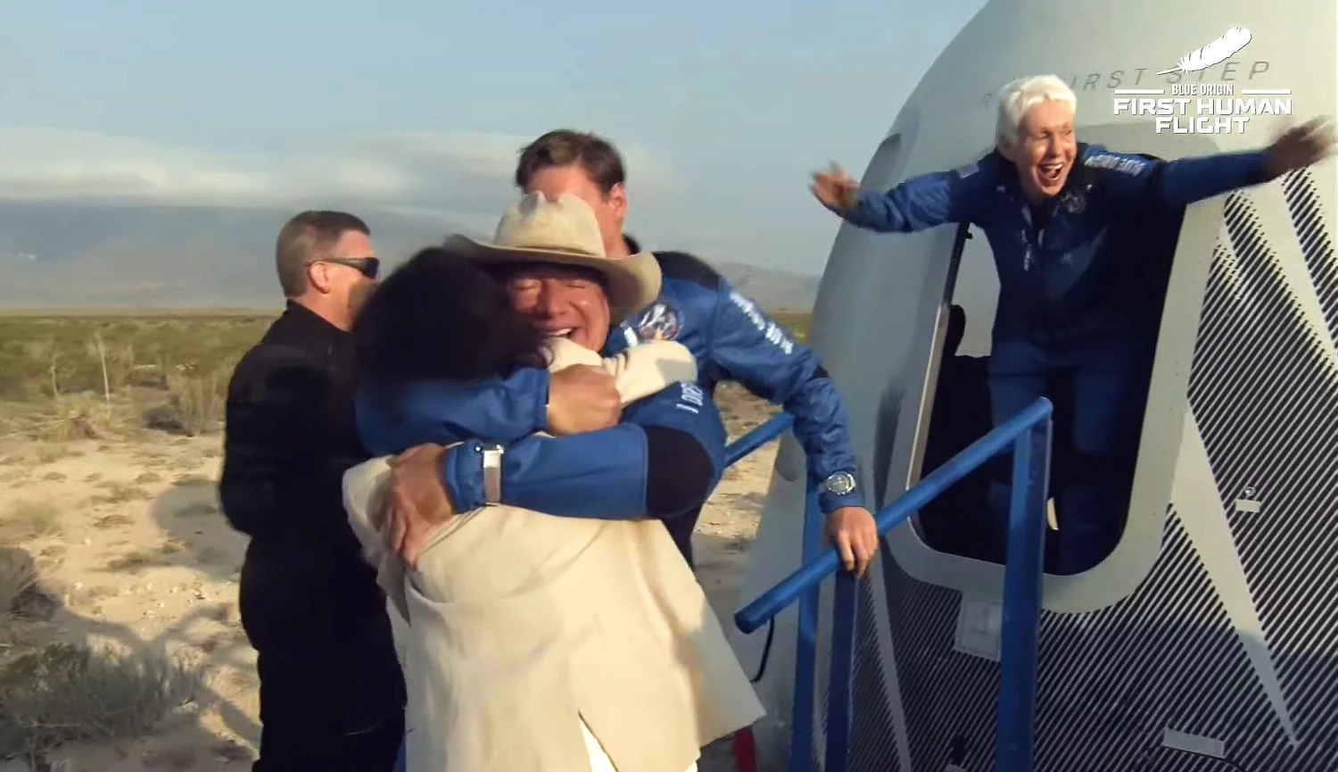 Pauza Bezosovy vesmírné turistiky. Blue Origin pozastavuje lety rakety New Shepard