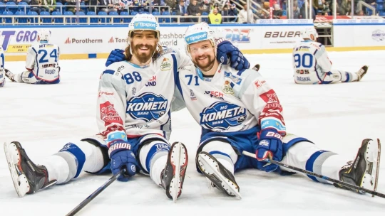 Vítězný tandem. Winning Group utužuje vztah s Kometou a přejmenuje arénu