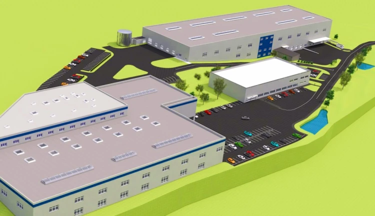 Vizualizace Agrotechnology Park Hellerova ulice, Doubí u Liberce