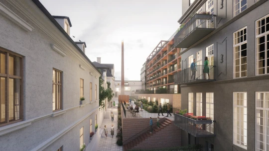Bydlení s příběhem. V centru Liberce se rodí nová čtvrť za miliardu