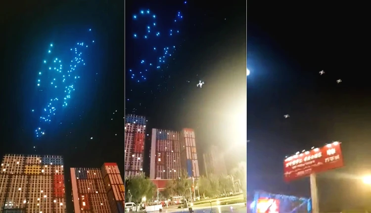 Dronová show