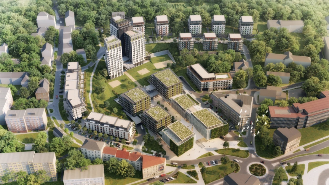 Na troskách neúspěšných developerských projektů. V&nbsp;Liberci se staví za deset miliard