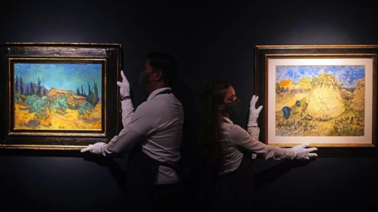 Van Goghův rekord. V&nbsp;New Yorku se vydražil jeho obraz za desítky milionů dolarů