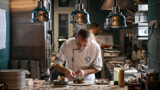 Hlavně žádná divočina. Dejvická 34 vaří poctivě a srozumitelně, a proto teď slaví michelinský Bib