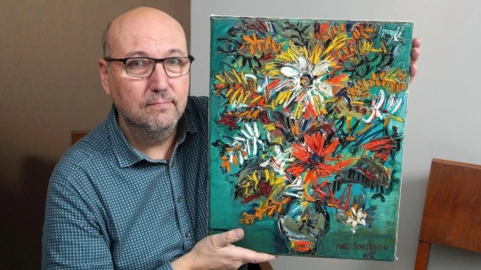 Našli ho u popelnice. Teď jde vzácný obraz do dražby za stovky tisíc