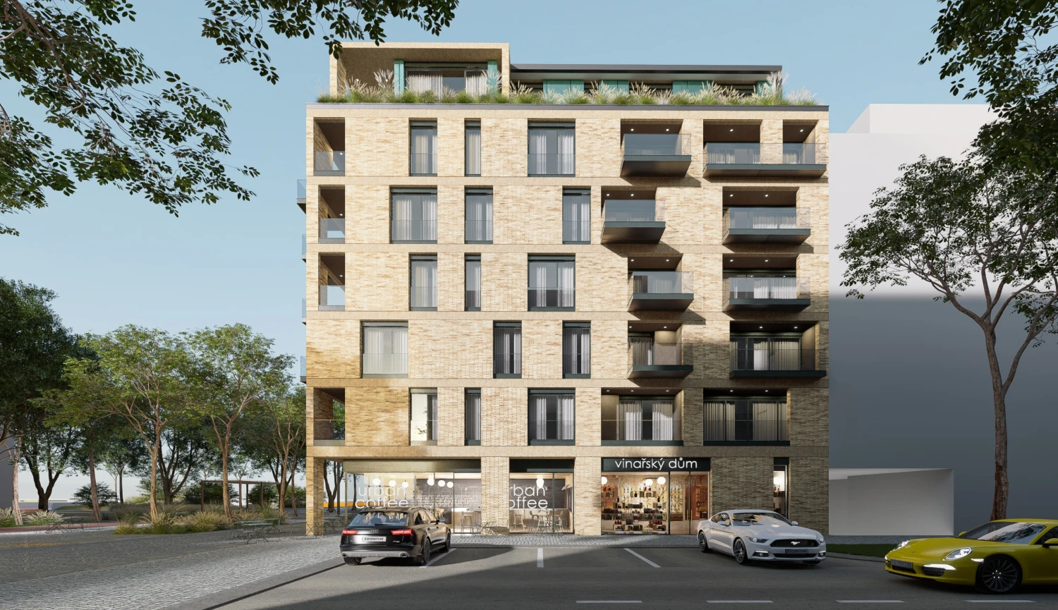 Výstavba Smíchov City postupuje. Podívejte se, jaké domy architekti navrhli pro třetí etapu