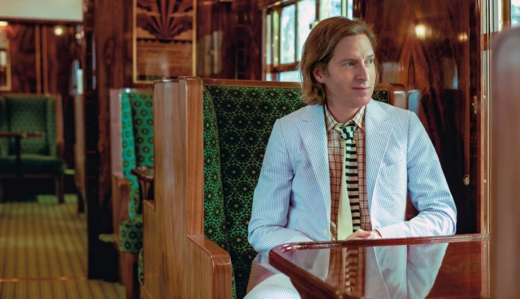 Režisér Wes Anderson ve vlaku společnosti Belmond