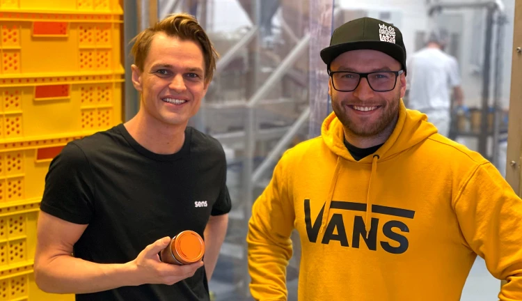Radek Hušek ze Sens a Alex Koníček z Big Boy