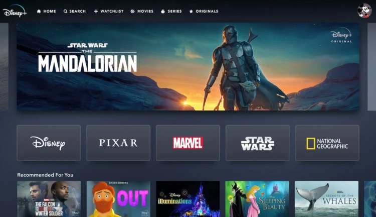 Streamovací platforma Disney+