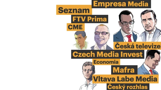Moc a peníze. Podívejte se, kdo vlastní největší česká média