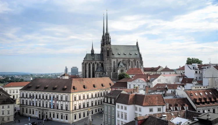 Brno, město, centrum Brna