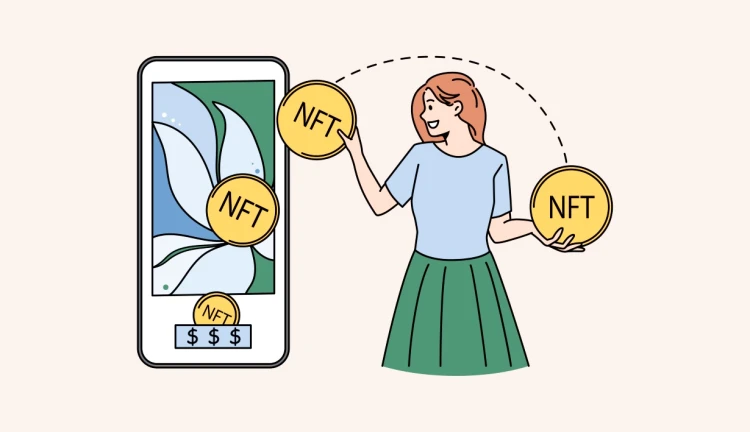 Nakupování a prodej NFT