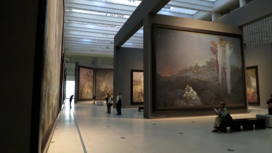 Slovanská epopej bude v paláci Savarin. Praha se dohodla s dědici