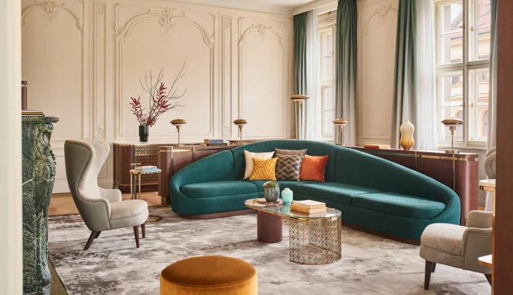 Apartmá v pražském hotelu Andaz