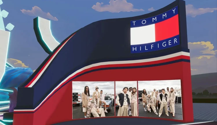 Virtuální stánek Tommy Hilfiger na MVFW