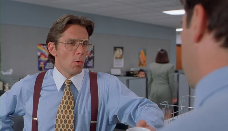 Otravný šéf z filmu Maléry pana účetního (Office Space)
