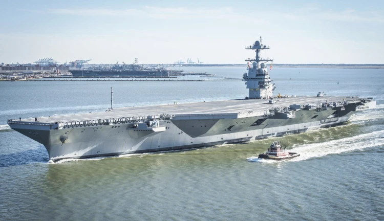 Americká válečná loď USS Gerald R. Ford