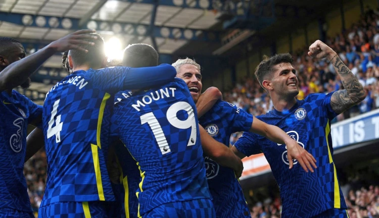 Fotbalisté z klubu Chelsea FC