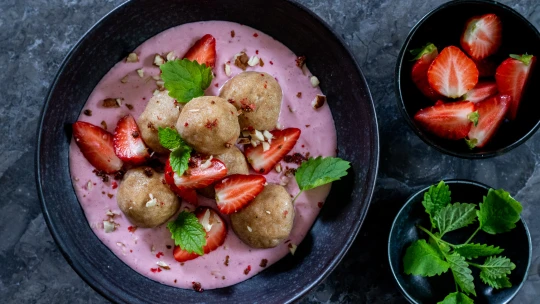 Klasika zdravěji. Celozrnné tvarohové knedlíčky potěší složením i sofistikovanou chutí