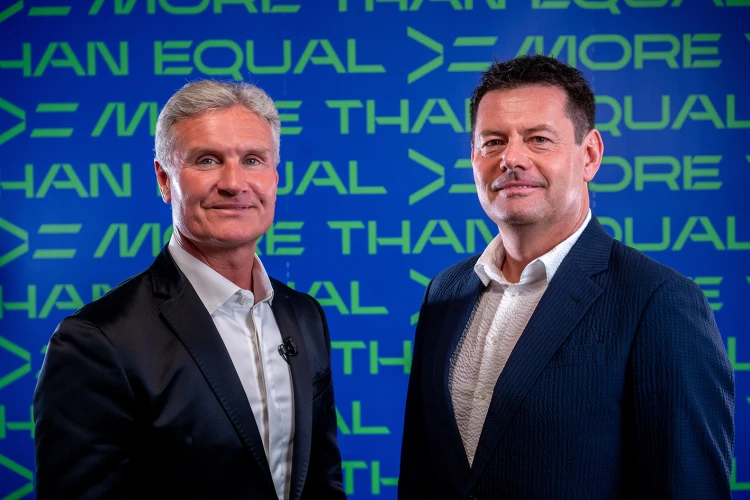 David Coulthard a Karel Komárek