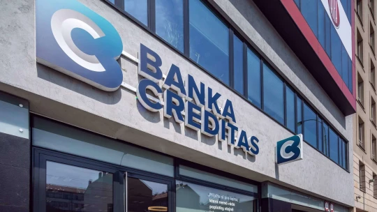 Bance Creditas stoupl čistý zisk na 492 milionů. Meziročně vzrostl o&nbsp;170 procent