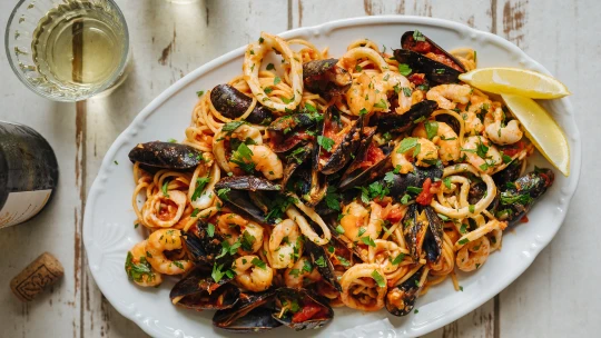 Spaghetti frutti di mare aneb Chuť moře v&nbsp;talíři plném špaget & mořských plodů