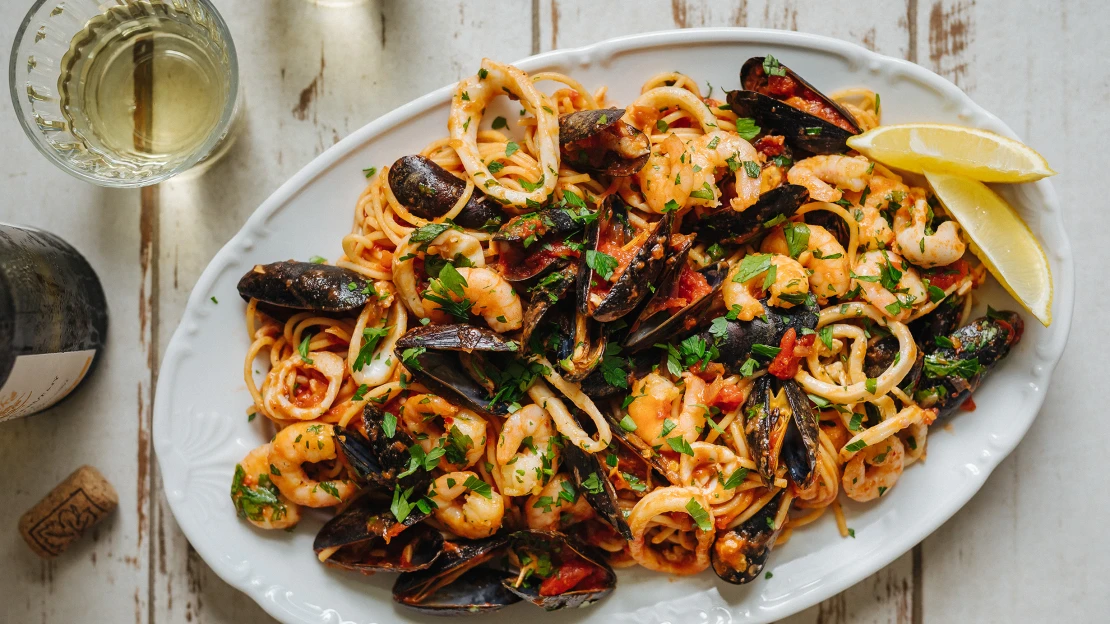 Spaghetti frutti di mare aneb Chuť moře v&nbsp;talíři plném špaget & mořských plodů