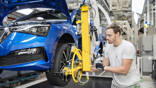 Škoda letos zvýšila výrobu. Za tři čtvrtletí vyprodukovala přes 770 tisíc aut